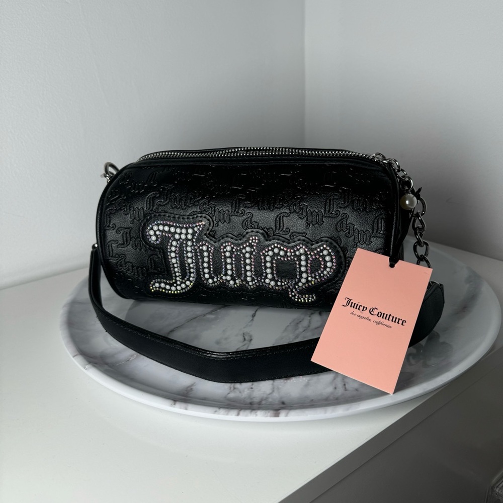 Juicy Couture Black Barrel Bag